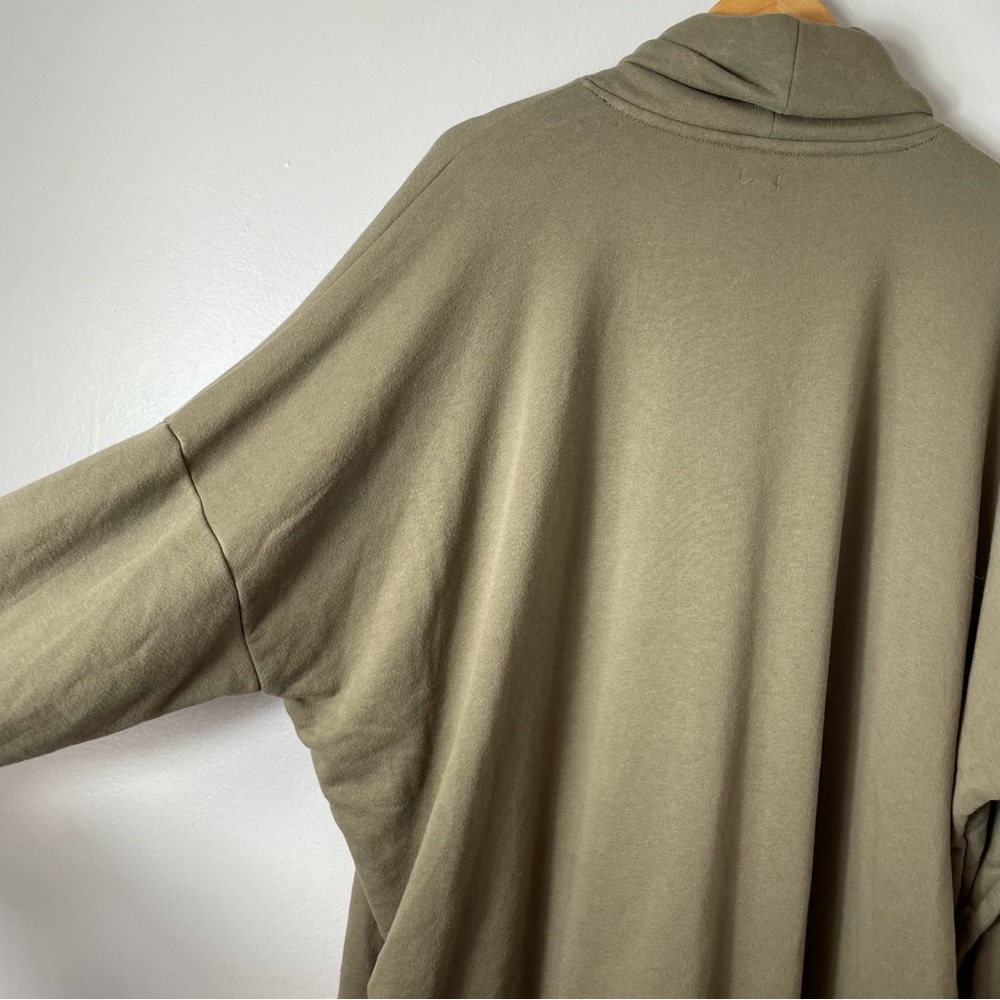 Aerie Sage Green Turtleneck Sweatshirt - Picture 7 of 8